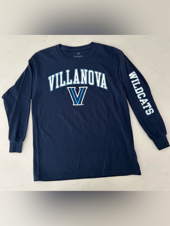 Fanatics Other - Villanova Wildcats navy blue cotton Crewneck long sleeve youth size medium